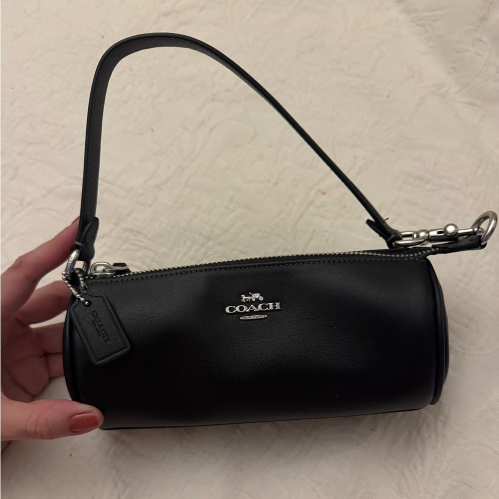 Coach Black Cylinder Shoulder Bag